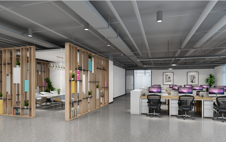 上海松江廠房裝修-領(lǐng)技科技佘山工廠裝修案例